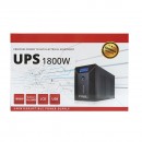 UPS 3000VA/1800W cu baterii 4x9Ah si 3 prize shuko, LCD, USB, AVR Breckner Germany