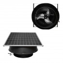 Ventilator axial de tavan 600mm cu panou solar 12000m3/h Breckner Germany