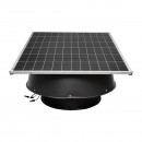Ventilator axial de tavan 600mm cu panou solar 12000m3/h Breckner Germany