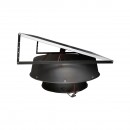 Ventilator axial de tavan 600mm cu panou solar 12000m3/h Breckner Germany