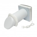Ventilator cu recuperare de caldura pentru 1 camera, montaj perete 50m3/h, 7.8W, Wi-Fi 220V AV-TTW5-W