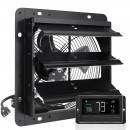 Ventilator evacuare pentru spatii comerciale, sere, depozite, Metal, 18 W, 1400 m³/h, diametru 254 mm, 60 dB, Programator