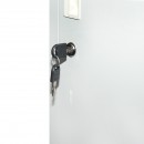 Vestiar, dulap metalic cu 2 usi securizate 1700x300x450mm Breckner Germany