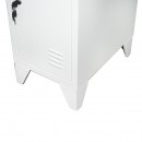 Vestiar, dulap metalic cu 3 usi securizate 1700x300x450mm Breckner Germany