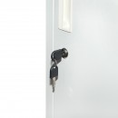 Vestiar, dulap metalic cu o usa si cheie 1700x300x450mm Breckner Germany